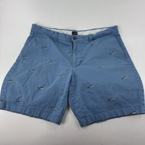 J Crew Casual Shorts - Fish print